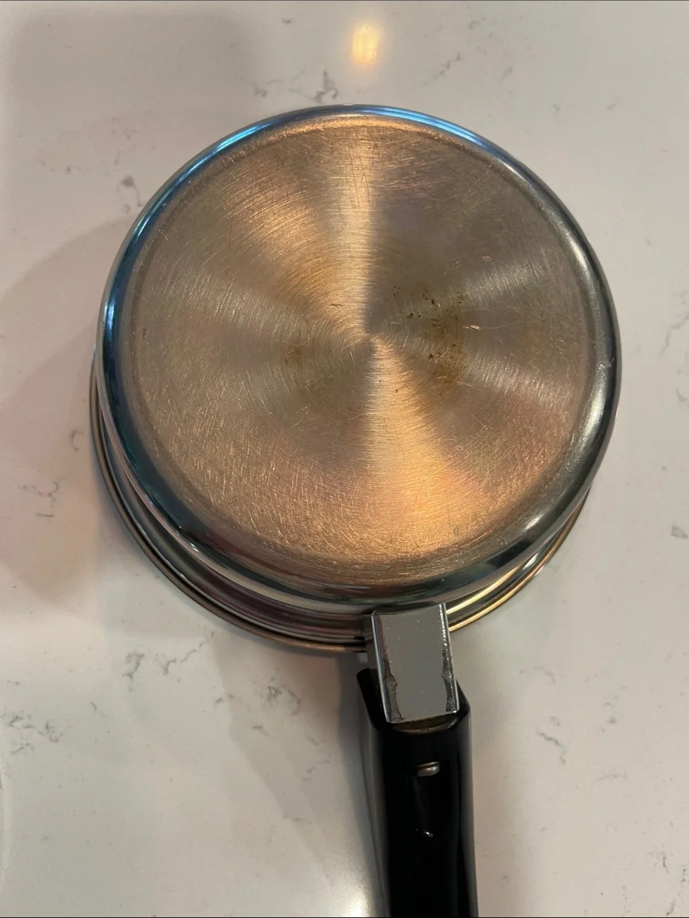Vintage Seal-O-Matic 7” Stainless Steel Cooking Pan